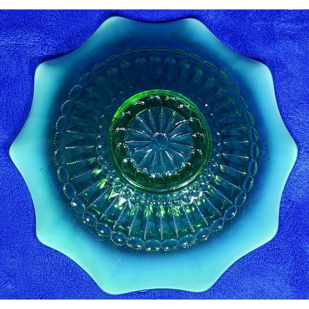 Vintage Collectible Mosser Opalescent Dish
